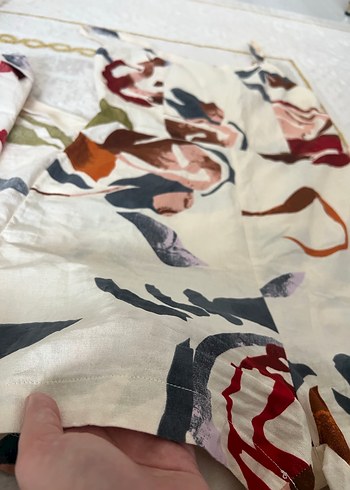 Bohem askılı Şort Tulum - Görsel 2