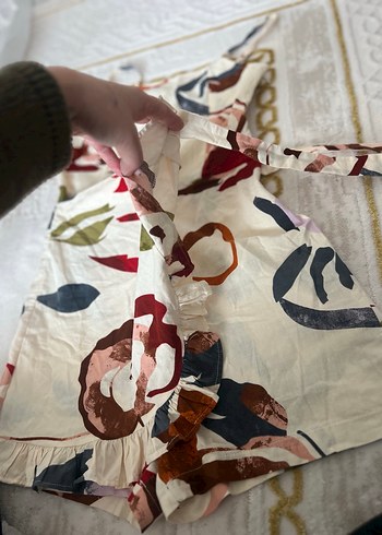 Bohem askılı Şort Tulum - Görsel 4