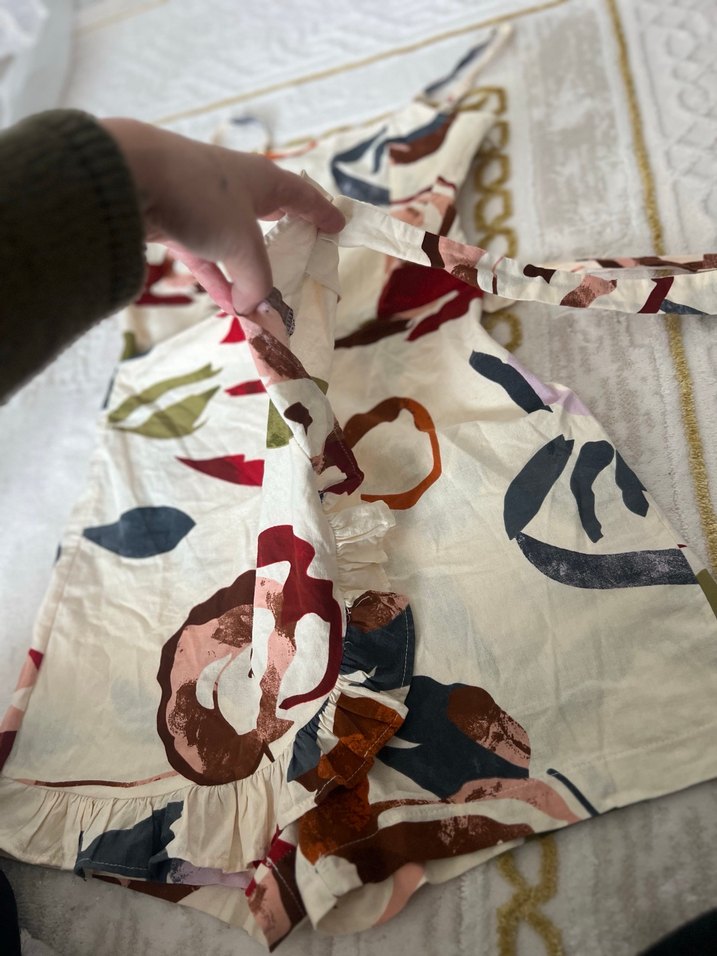 Bohem askılı Şort Tulum - Görsel 4