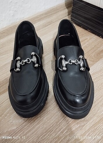 Kadın loafer ayakkabı