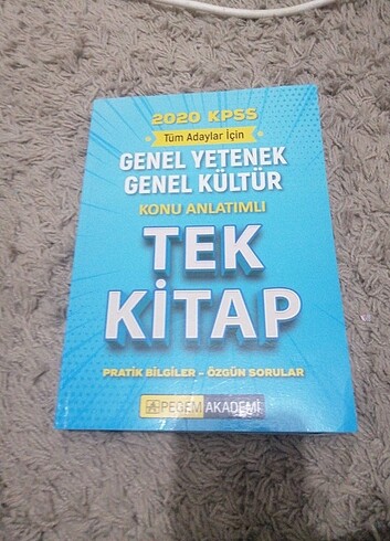 2020 KPSS GENEL YETENEK GENEL KÜLTÜR 