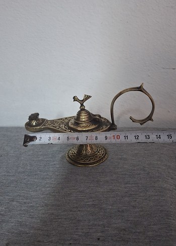 Beden Altın Renkli Vintage Dekoratif Lamba