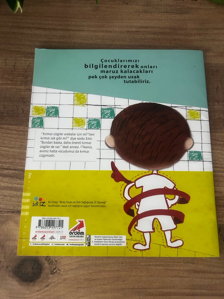 Kırmızı Çizgi Çocuk Kitabı - Görsel 2