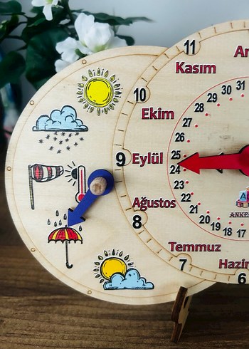 Montesori Eğitici masa takvimi - Görsel 4