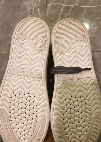 Gri Geox kiz cocuk Ayakkabı - Görsel 3