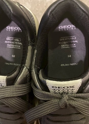 Gri Geox kiz cocuk Ayakkabı - Görsel 2