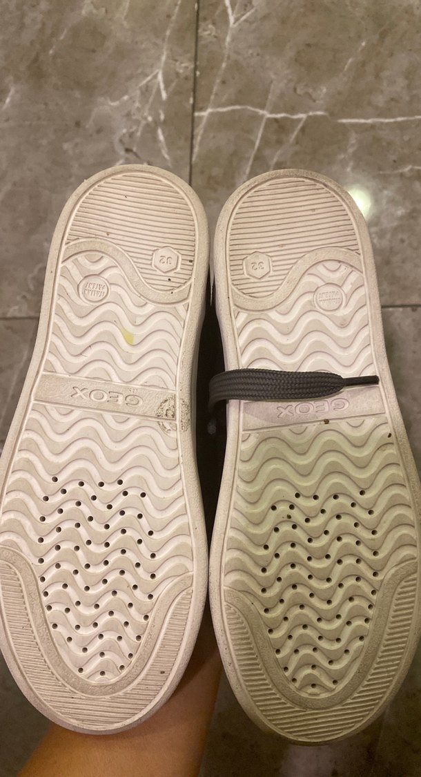 Gri Geox kiz cocuk Ayakkabı - Görsel 3