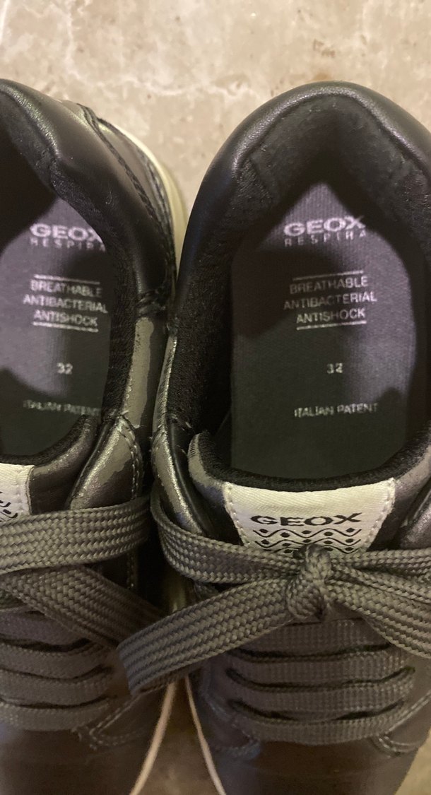 Gri Geox kiz cocuk Ayakkabı - Görsel 2