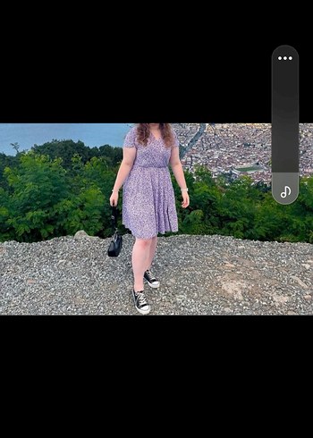 trendyol çiçekli elbise - Görsel 7