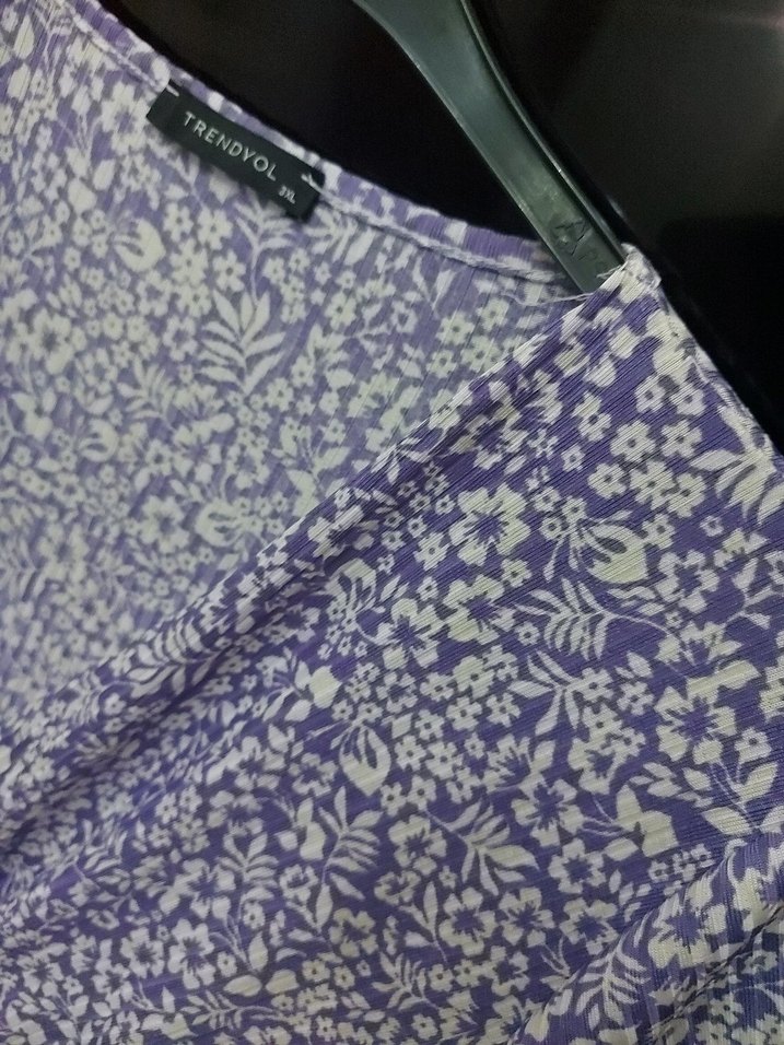 trendyol çiçekli elbise - Görsel 3