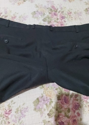 Kiğılı Düğmeli Gri Erkek Pantolon - Görsel 5