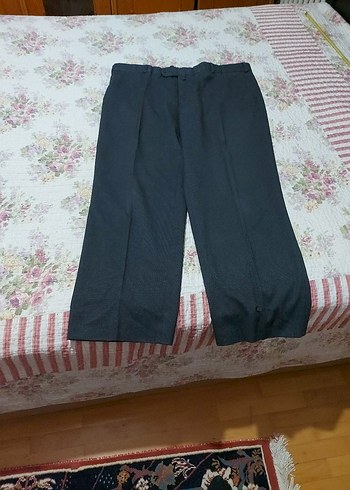 Kiğılı Düğmeli Gri Erkek Pantolon - Görsel 7