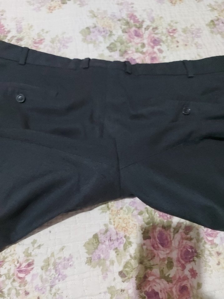 Kiğılı Düğmeli Gri Erkek Pantolon - Görsel 5