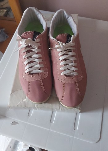 Nike Pembe Kadın Spor Ayakkabı Wedge Topuklu - Görsel 4