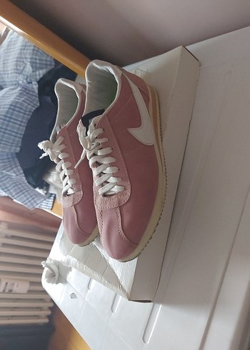 Nike Pembe Kadın Spor Ayakkabı Wedge Topuklu - Görsel 2