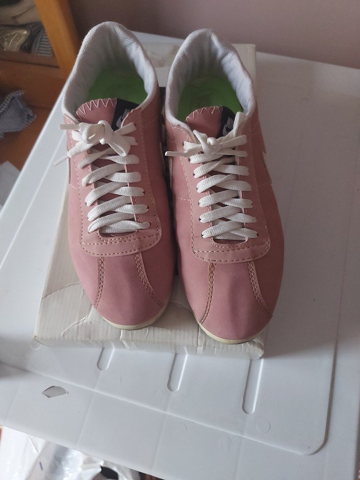 Nike Pembe Kadın Spor Ayakkabı Wedge Topuklu - Görsel 4