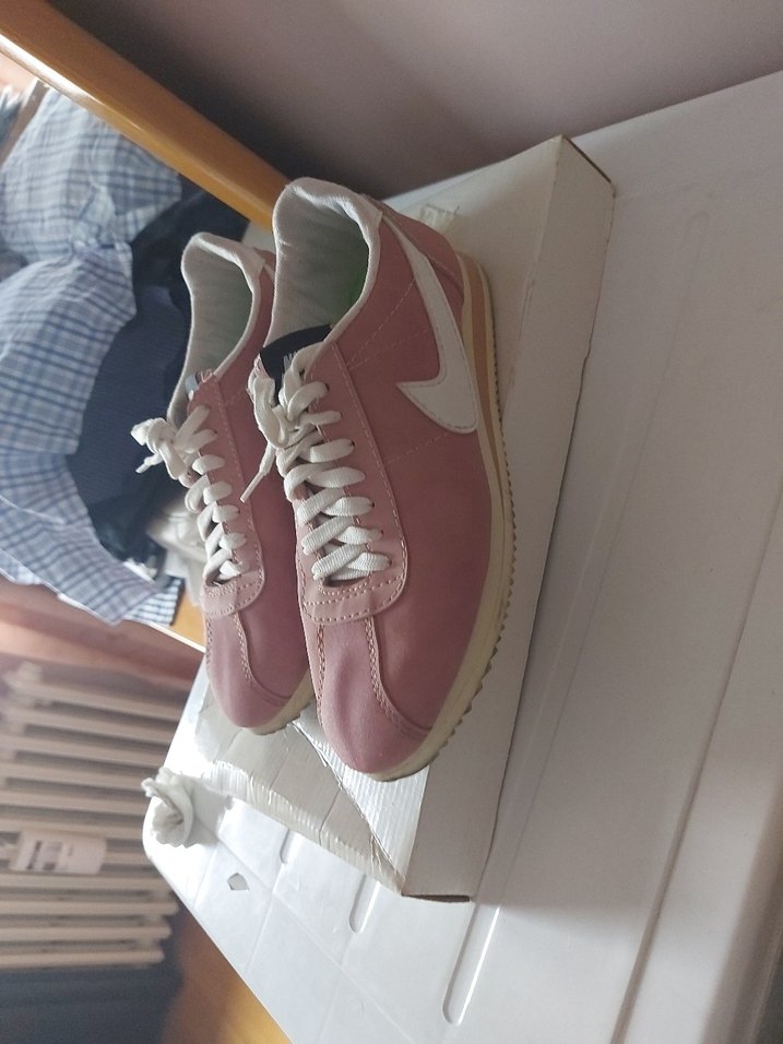 Nike Pembe Kadın Spor Ayakkabı Wedge Topuklu - Görsel 2