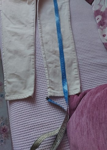 krem rengi hamileKadın Pantolon, Normal Boy,likralıdır. - Görsel 8