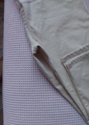 krem rengi hamileKadın Pantolon, Normal Boy,likralıdır. - Görsel 6