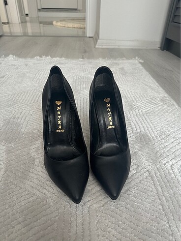 38 Beden siyah Renk Siyah Stiletto