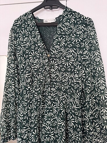 Zara midi boy elbise