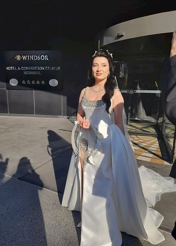 nüans haute coutre gelinlik - Görsel 5