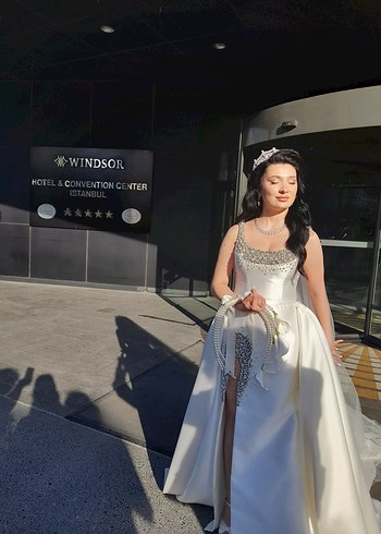 nüans haute coutre gelinlik - Görsel 4