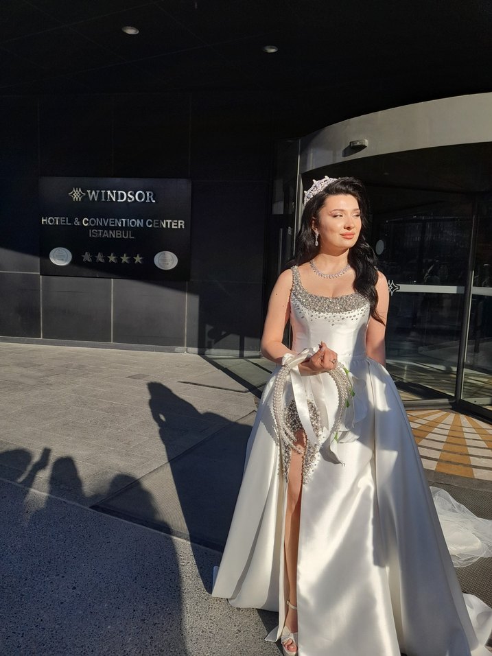 nüans haute coutre gelinlik - Görsel 3