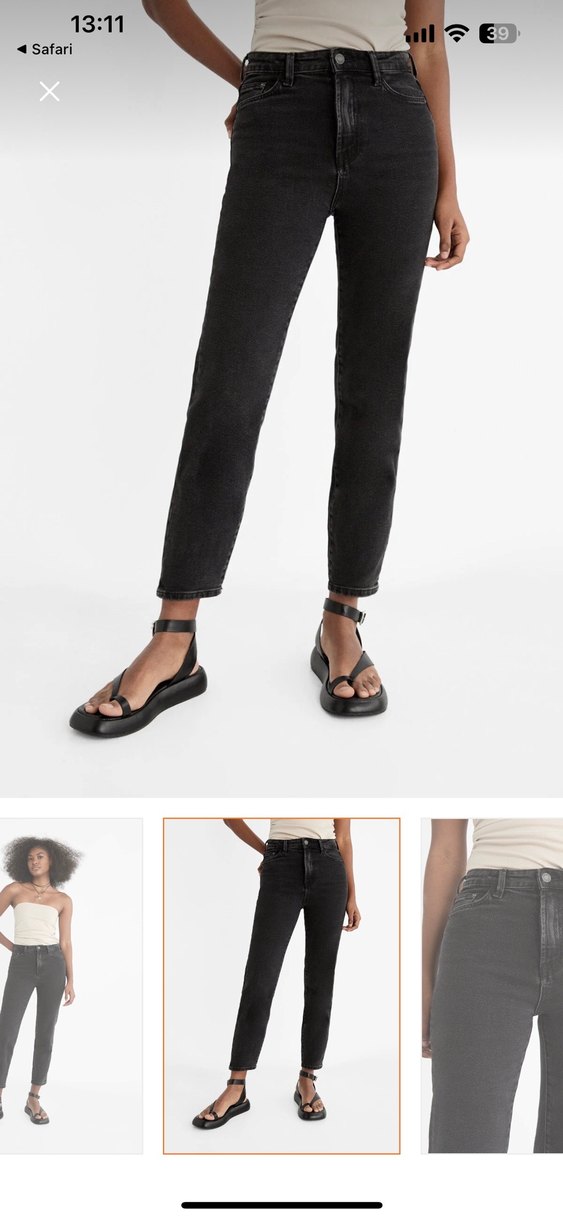 stradivarius mom jean - Görsel 2