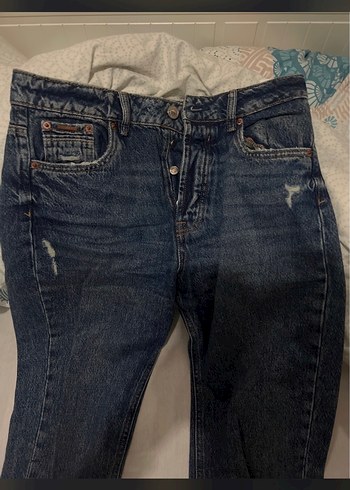 stradivarius mom jean - Görsel 4