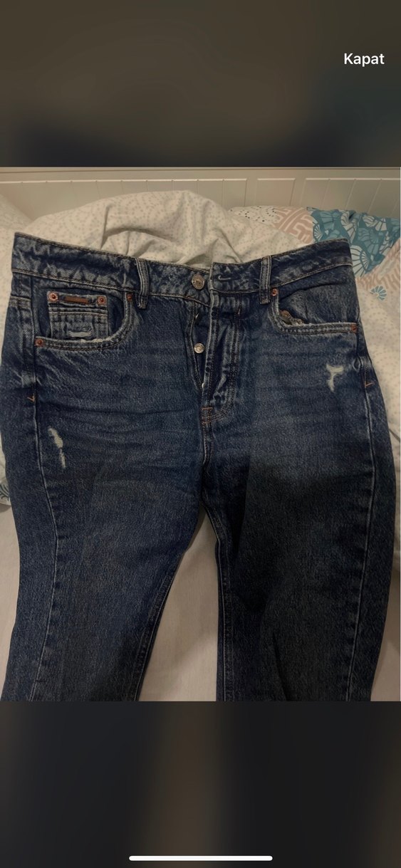 stradivarius mom jean - Görsel 4