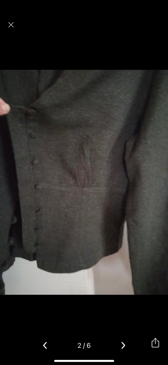 önü düğmeli bluz - Görsel 2