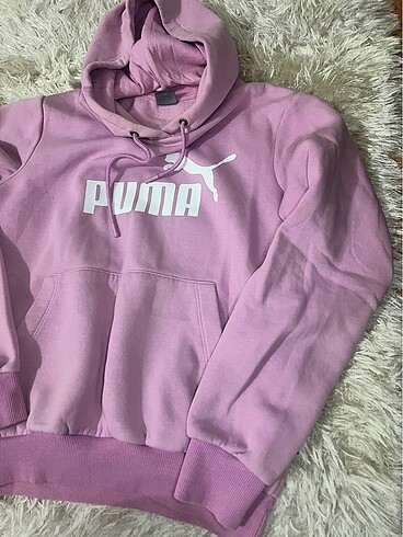 orijinal puma sweatshirt kapüşonlu