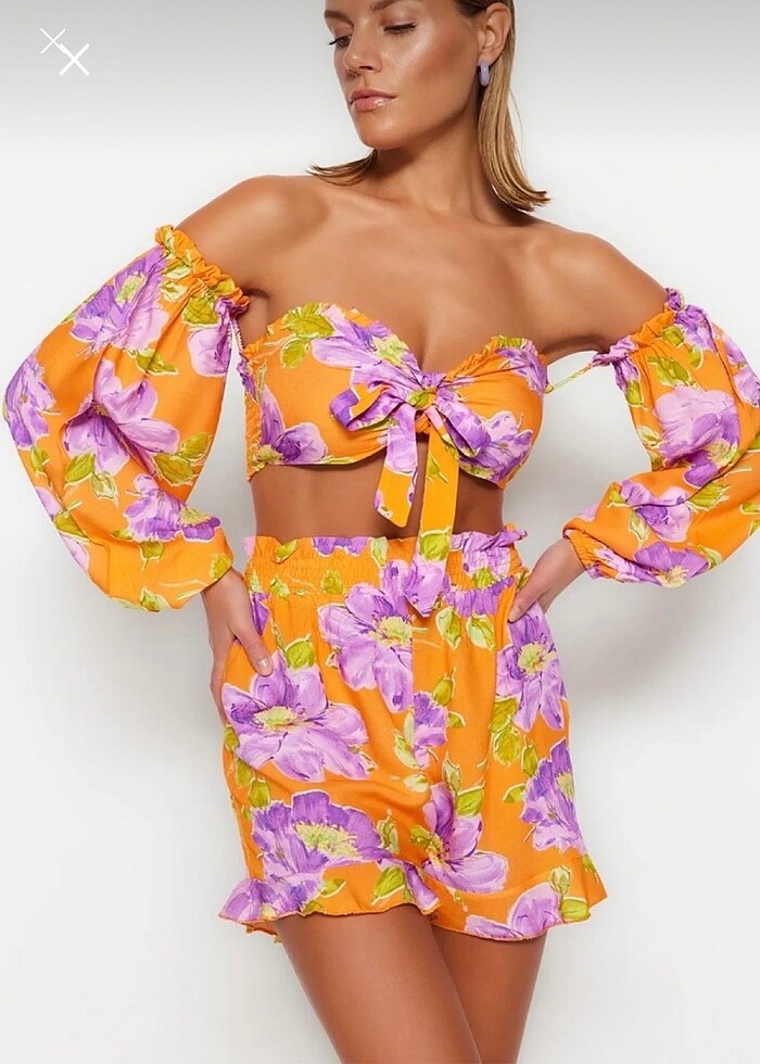 şortlu alt üst takım - Görsel 2