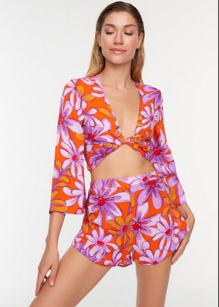 şortlu alt üst takım - Görsel 2