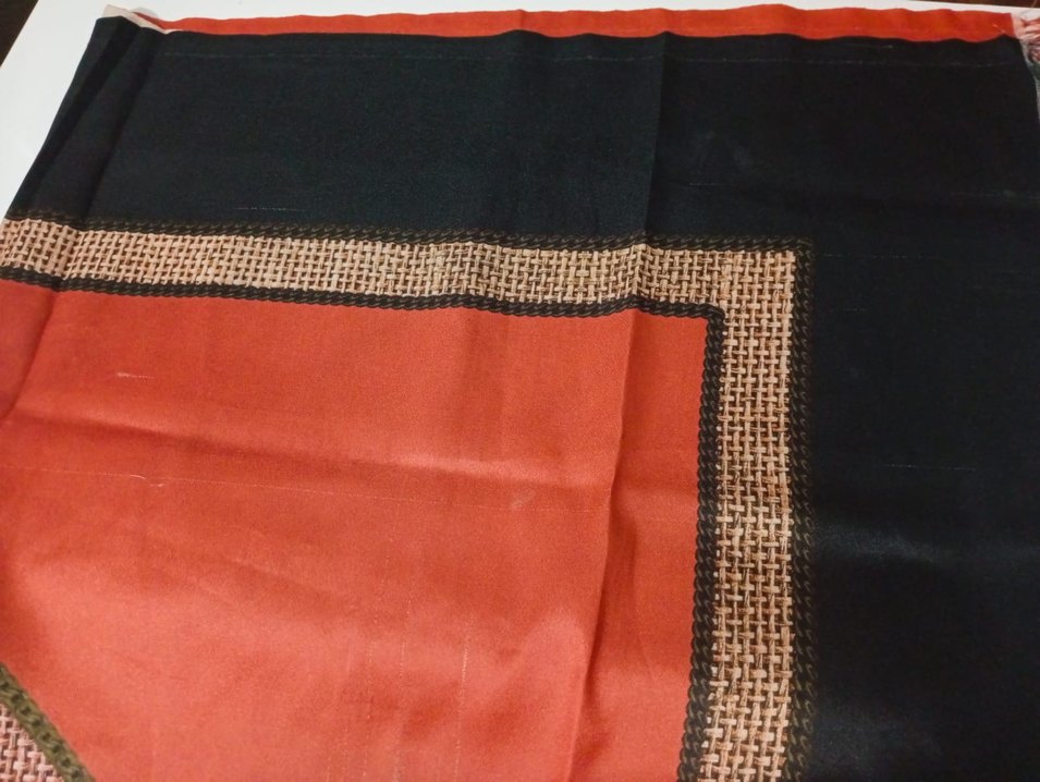 Kahverengi Vintage Kadın eşarp - Görsel 2