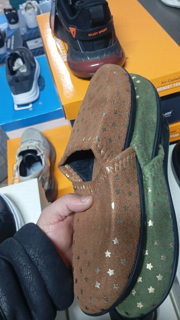 Nakışlı Renkli Kadın Terlikler ev terliği - Görsel 3