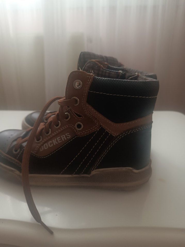 Dockers Çocuk Kahverengi Bağcıklı Biker Bot - Görsel 4