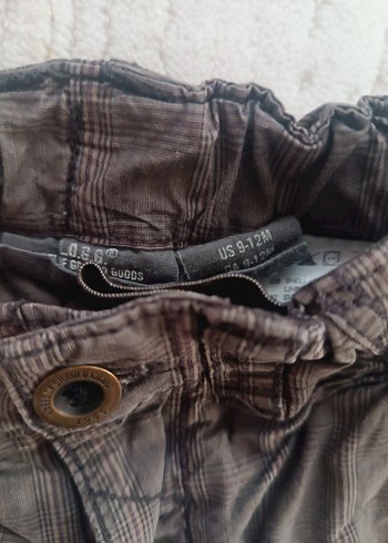 Kemerli Erkek Çocuk Bol Kesim Keten Pantolon - Görsel 2