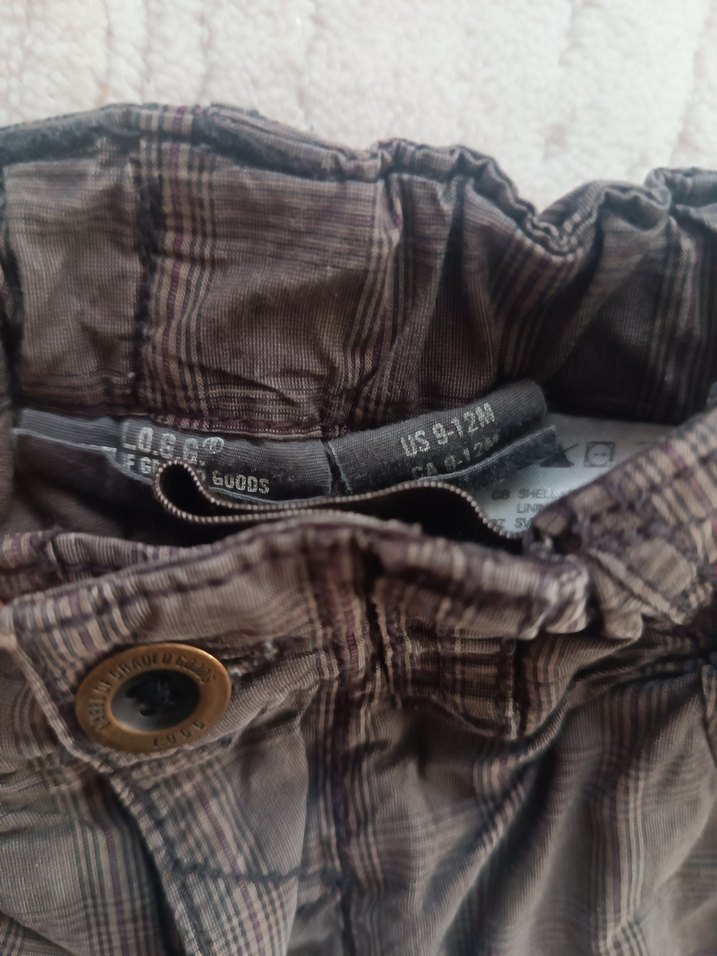 Kemerli Erkek Çocuk Bol Kesim Keten Pantolon - Görsel 2