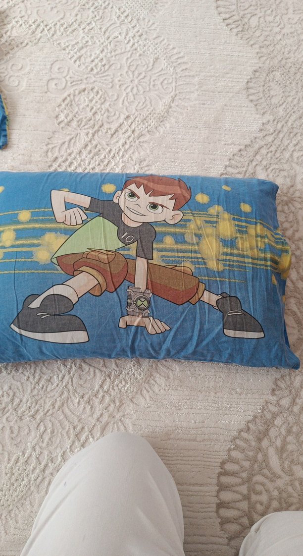 Renkli Ben 10 Çocuk nevresim - Görsel 5