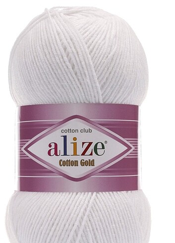  Beden beyaz Renk Alize cotton Gold 55