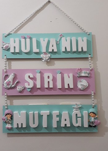Diğer Semra'nın Şirin Mutfağı Duvar Süsü