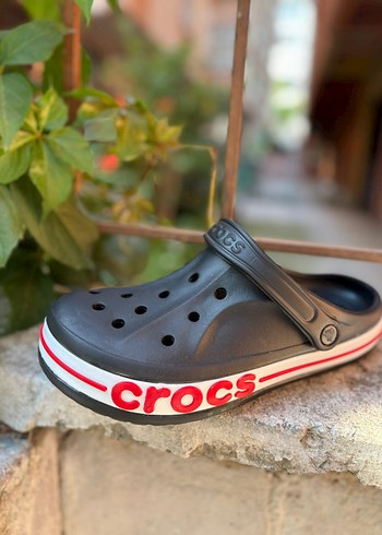 37 Beden siyah Renk Crocs Siyah Renkli Terlik