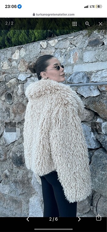 Zara Tüylü kürk