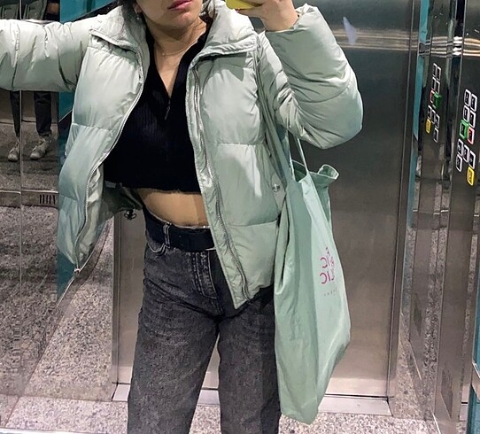 Bershka şişme mont