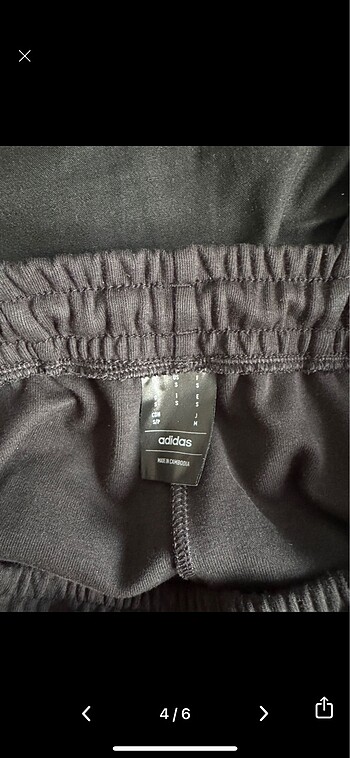 s Beden siyah Renk Adidas eşofman altı