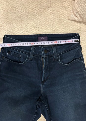 xs Beden lacivert Renk Kadın Lacivert Denim Pantolon