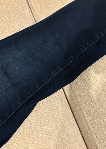 xs Beden Kadın Lacivert Denim Pantolon