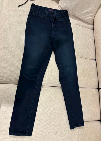 Kadın Lacivert Denim Pantolon